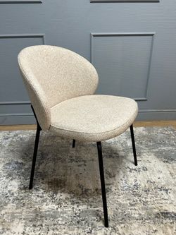 Комплект стульев 2шт KENNER 304SD черный/бежевый микробукле