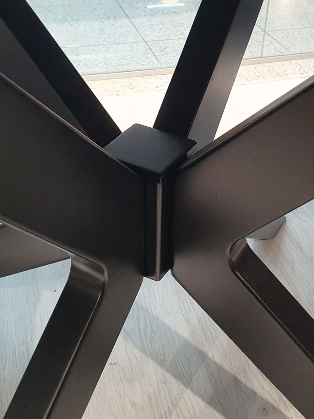 Стол KENNER B1100 венге/стекло белое сатин