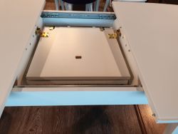 Стол KENNER 1200M белый/стекло белое сатин