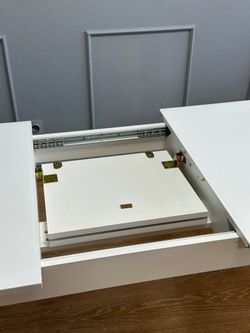 Стол KENNER K1100 белый/стекло белое сатин