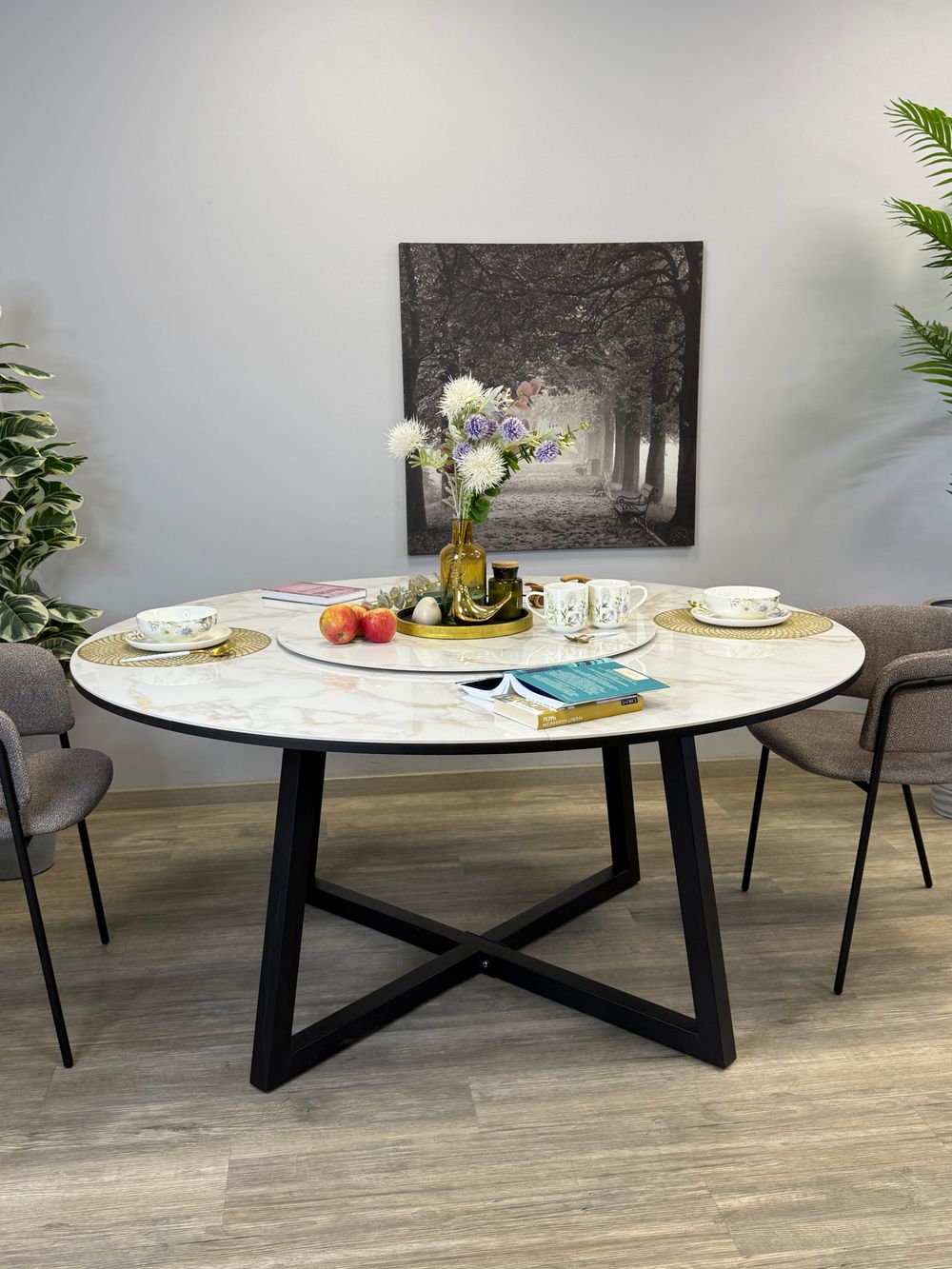 Стол Kenner SK1800, черный/керамика CARLA LARKIN