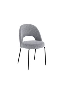 Стул KENNER 179SD черный/серый