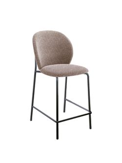 Стул KENNER 307SD ПБ чёрный/капучино