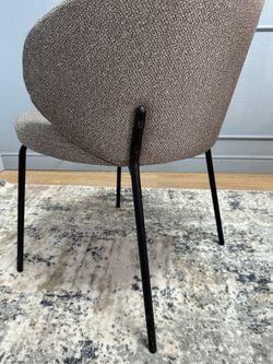 Комплект стульев 2шт KENNER 305SD черный/капучино микробукле