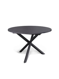 Стол KENNER DR1100 черный/сланец черный