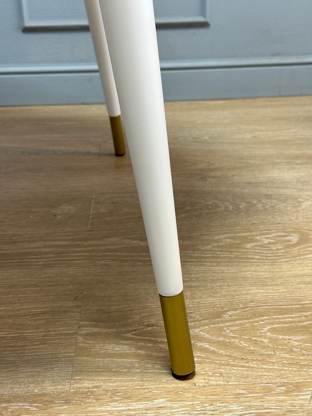 Стол KENNER K1000 белый/стекло белое сатин