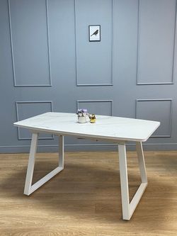 Стол KENNER AZ1400 белый/керамика белая