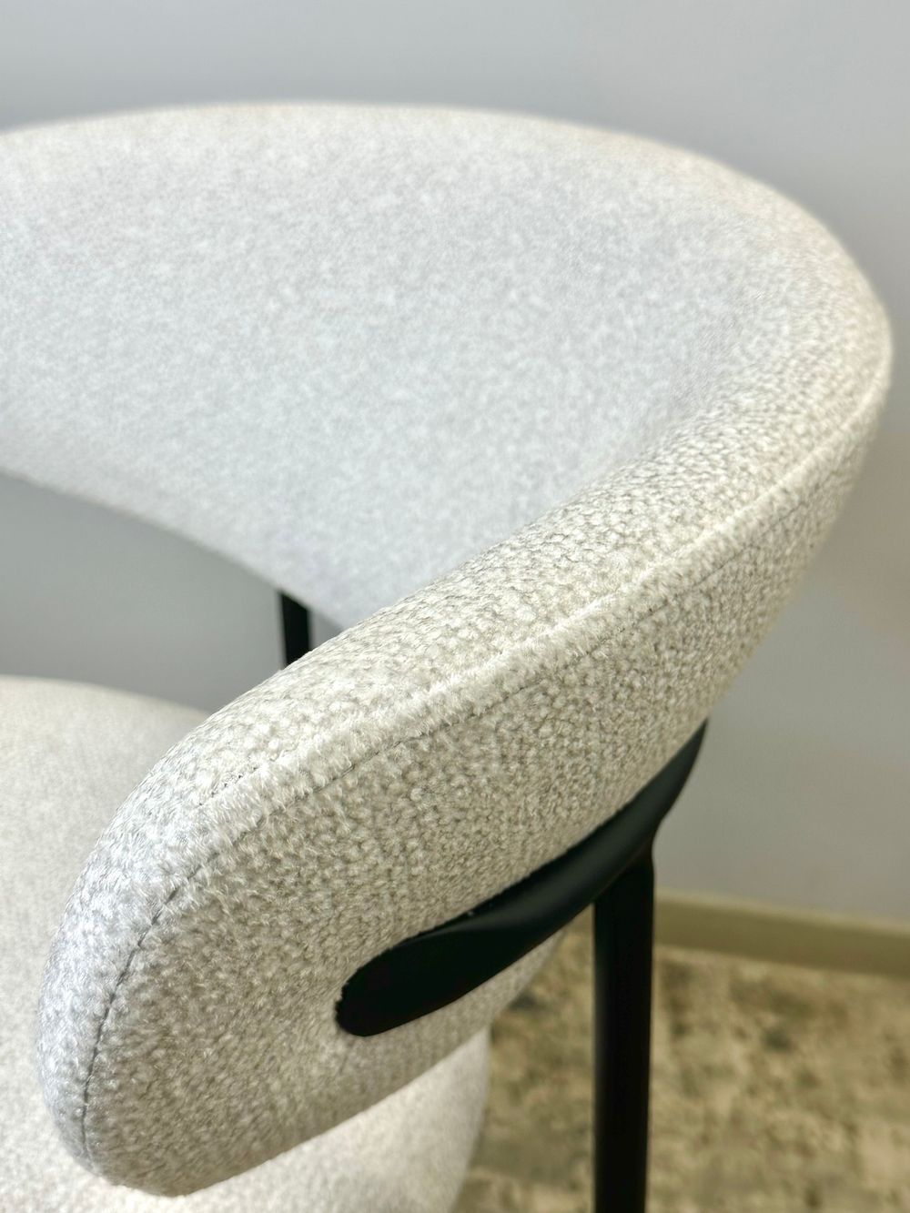 Стул KENNER 309SD ПБ черный/серебристый