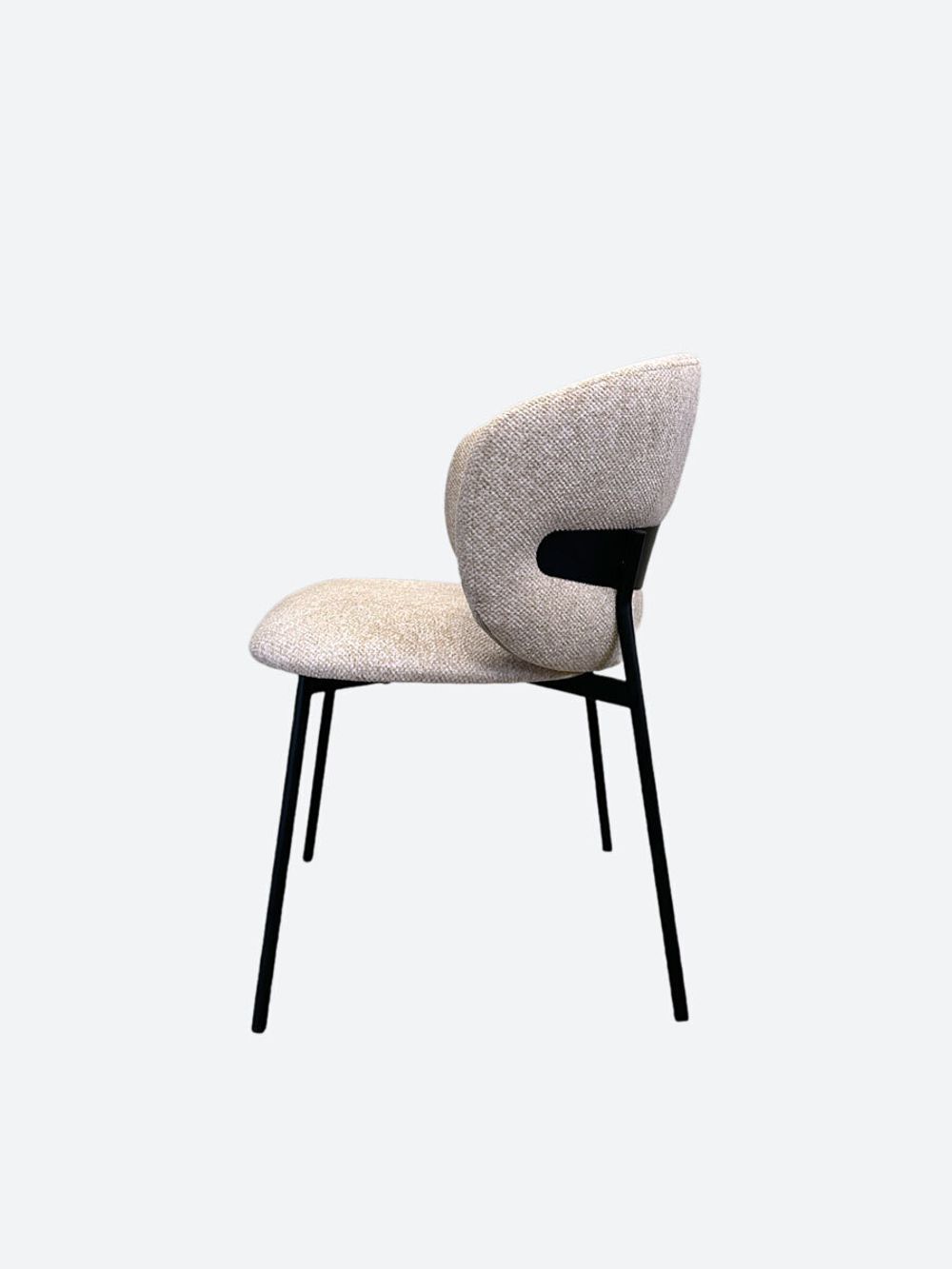 Комплект стульев 2шт KENNER 306SD черный/бежевый