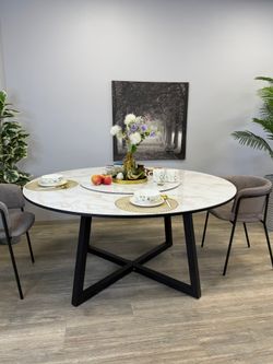 Стол Kenner SK1800, черный/керамика CARLA LARKIN