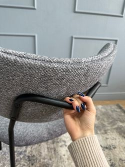 Комплект стульев 2шт KENNER 302SD черный/серый микробукле