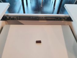 Стол KENNER 1200M белый/стекло белое сатин