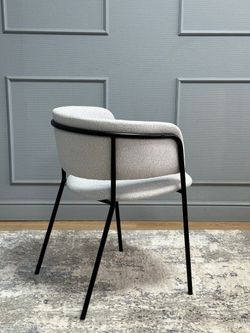 Комплект стульев 2шт KENNER 303SD черный/микробукле серебристый