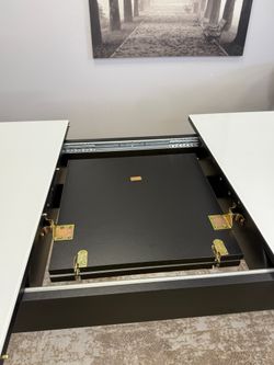 Стол KENNER 1300K венге/стекло белое глянец