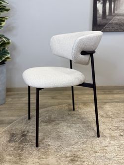 Стул KENNER 309SD черный/микробукле серебристый