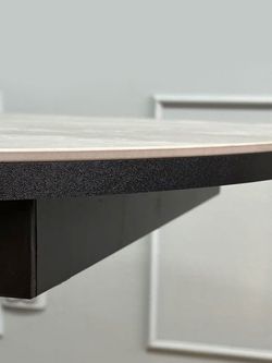 Стол KENNER AR1000 черный/керамика серая