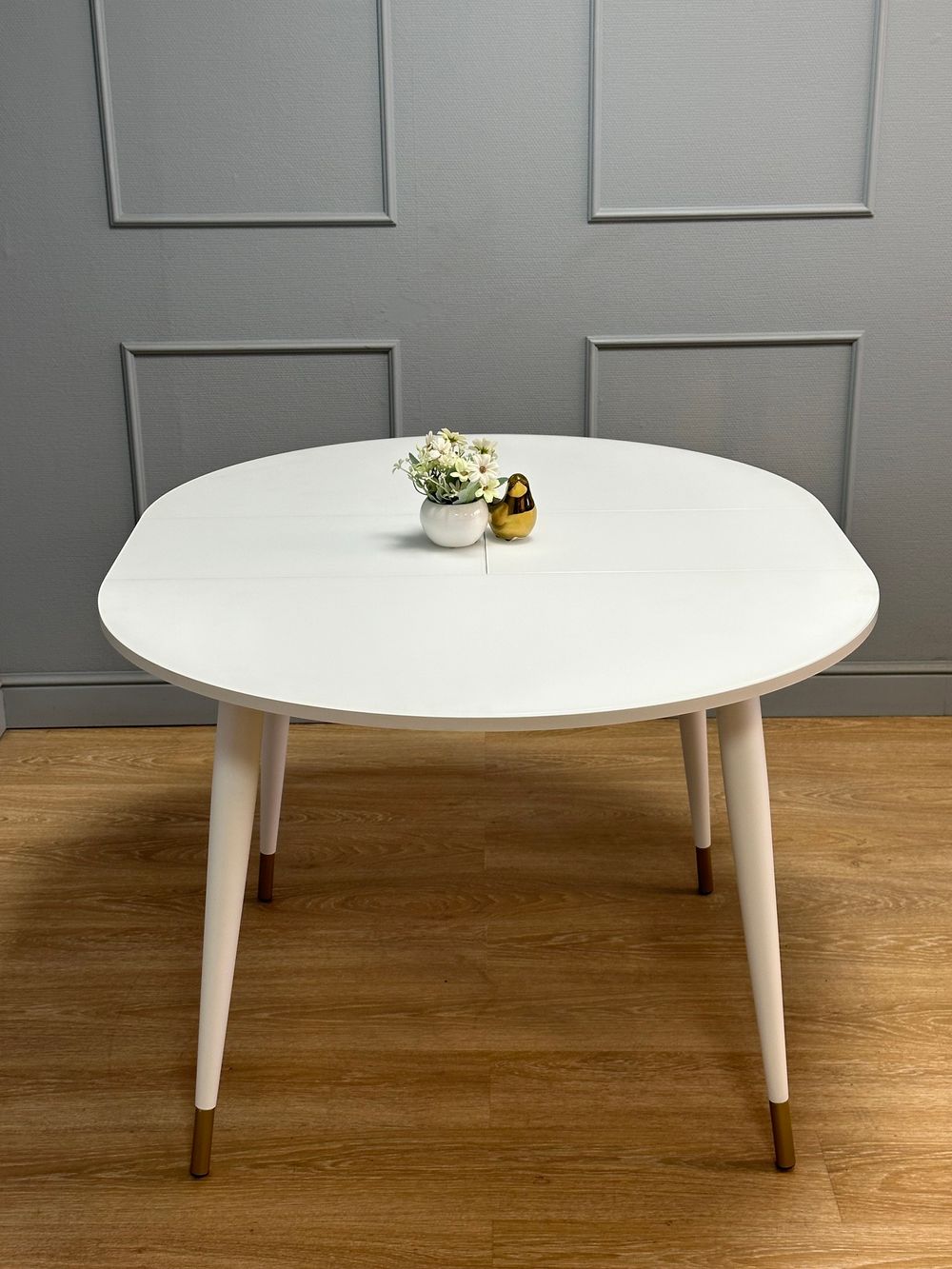 Стол KENNER K1000 венге/стекло крем сатин