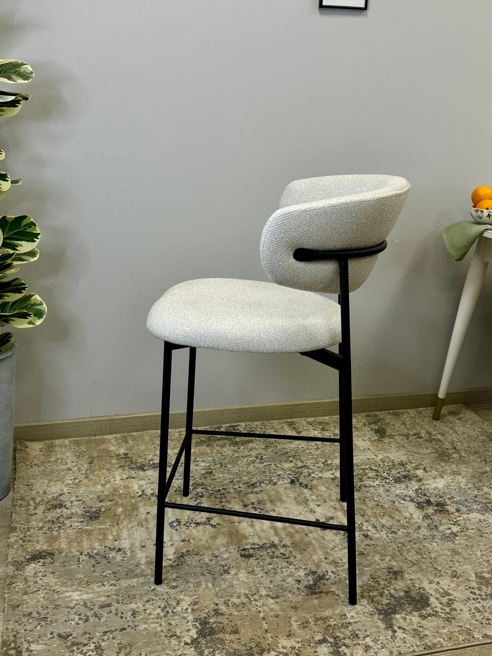 Стул Kenner 309SD барный черный/ткань O01