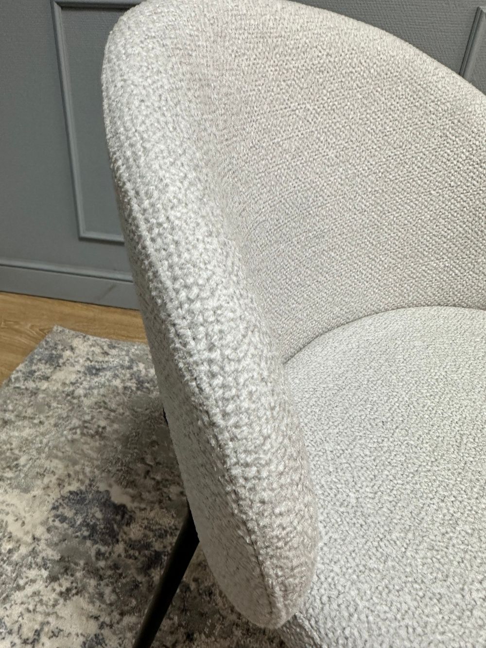 Комплект стульев 2шт KENNER 304SD черный/серебристый микробукле