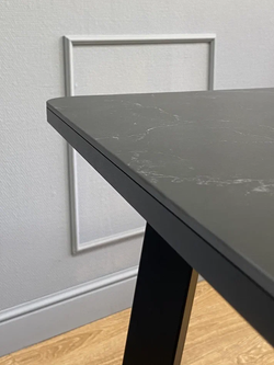 Стол KENNER AA1400 черный/керамика черная