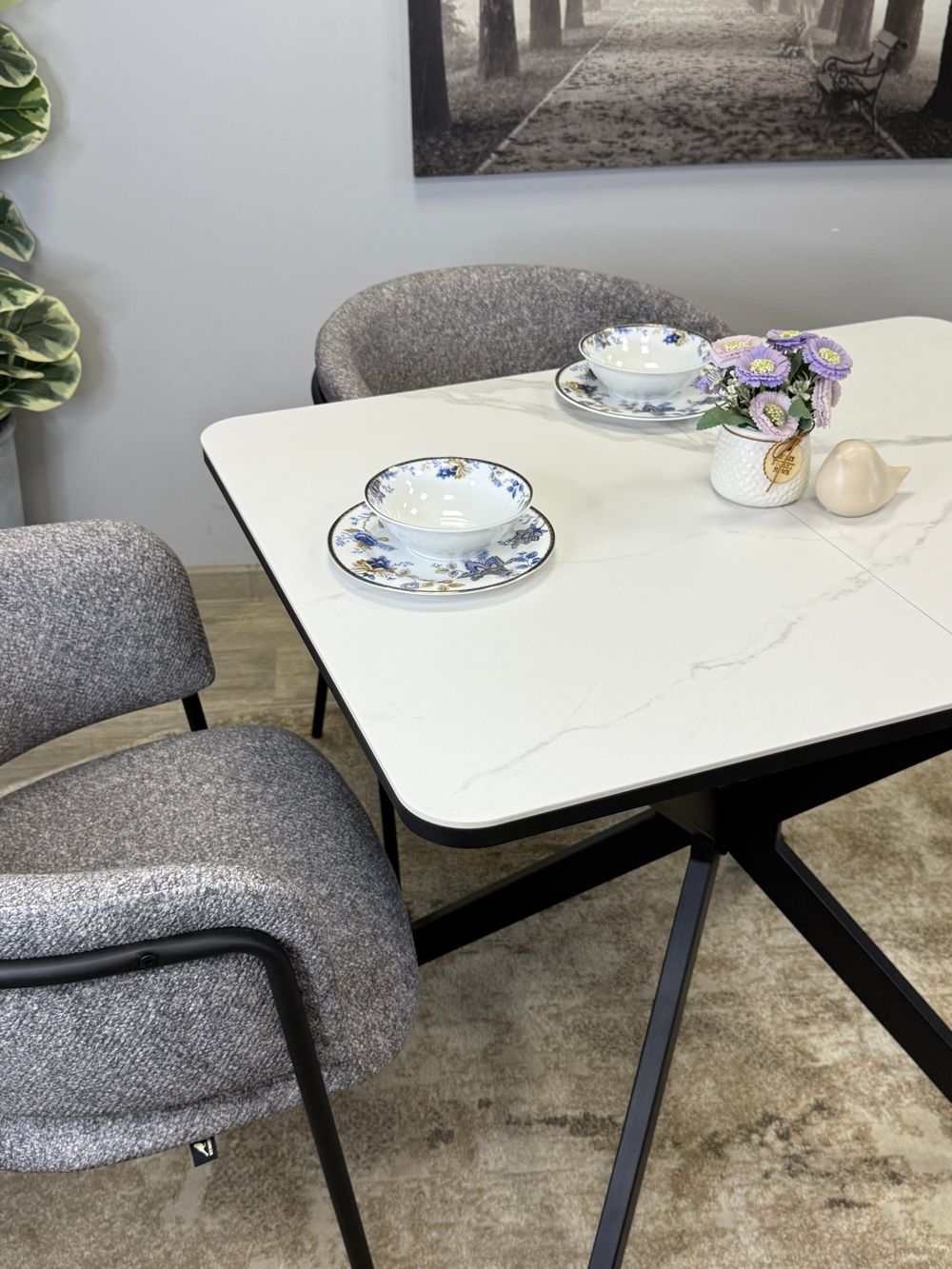 Стол Kenner BK900, черный/керамика NEW ARMANI GREY