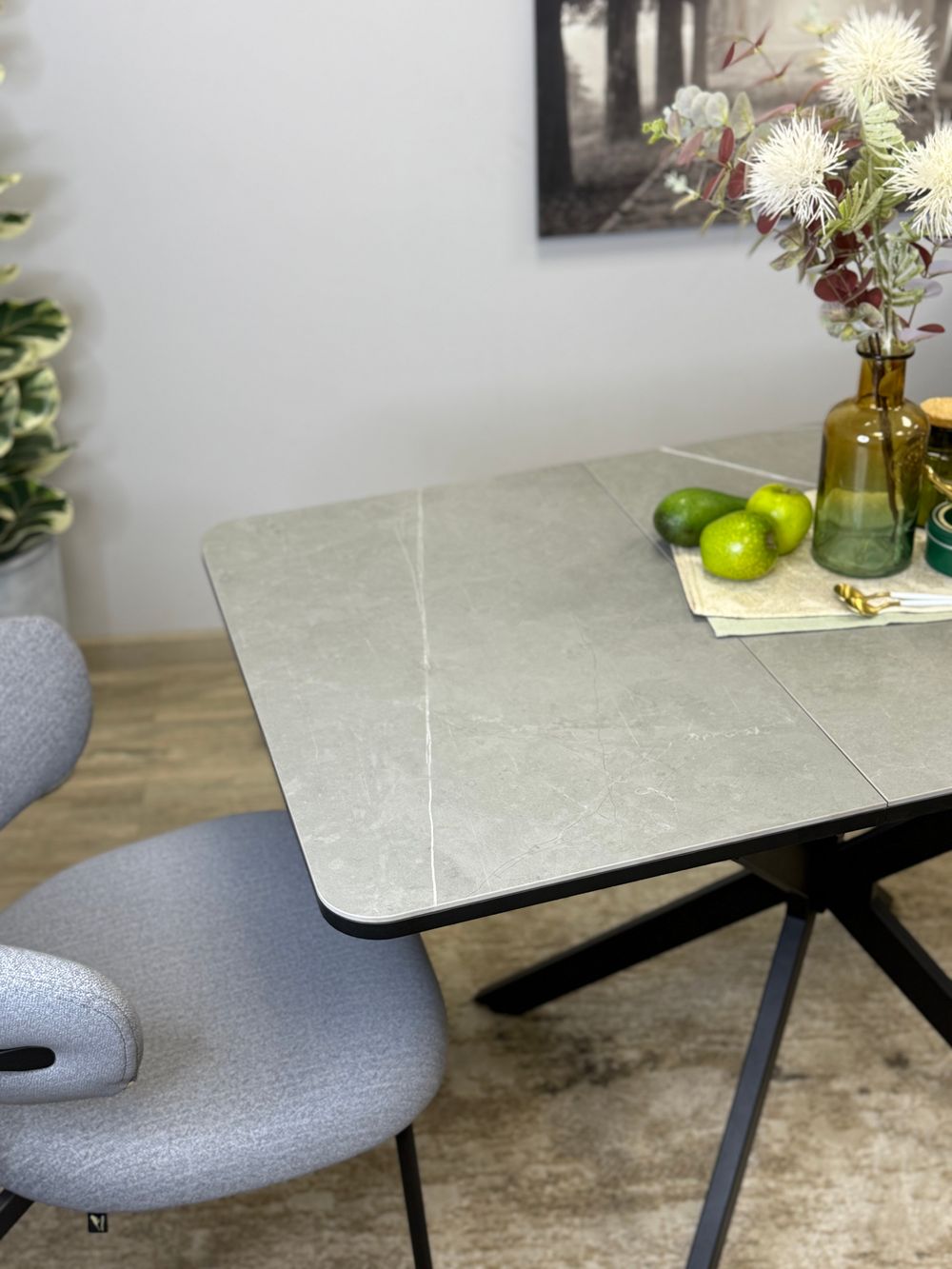 Стол Kenner BK1000, черный/керамика NEW ARMANI GREY