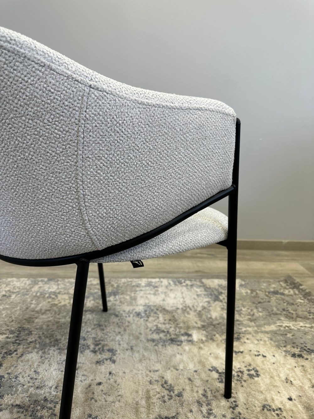 Комплект стульев 2шт KENNER 308SD черный/серебристый