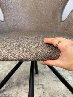 Стул KENNER 311SD черный/капучино