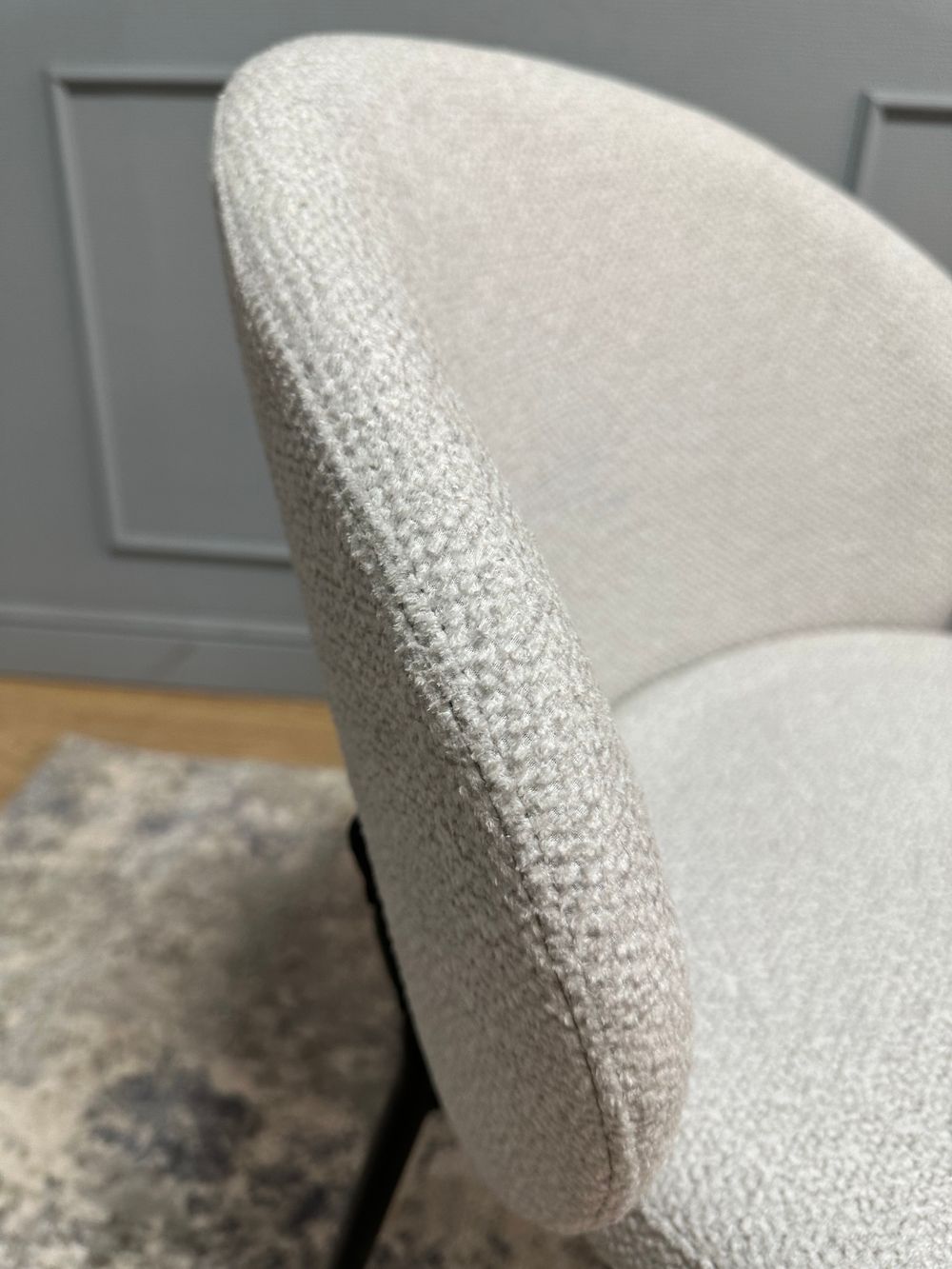 Комплект стульев 2шт KENNER 304SD черный/серебристый микробукле