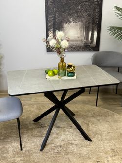 Стол Kenner BK900, черный/керамика NEW ARMANI GREY