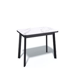 Стол KENNER AK900 черный/GLORIA WHITE