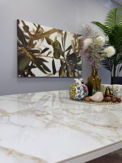 Стол KENNER SL1600 белый/керамика белая глянец