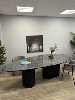 Стол Kenner LD2800, черный/керамика STARRY SKY BLACK