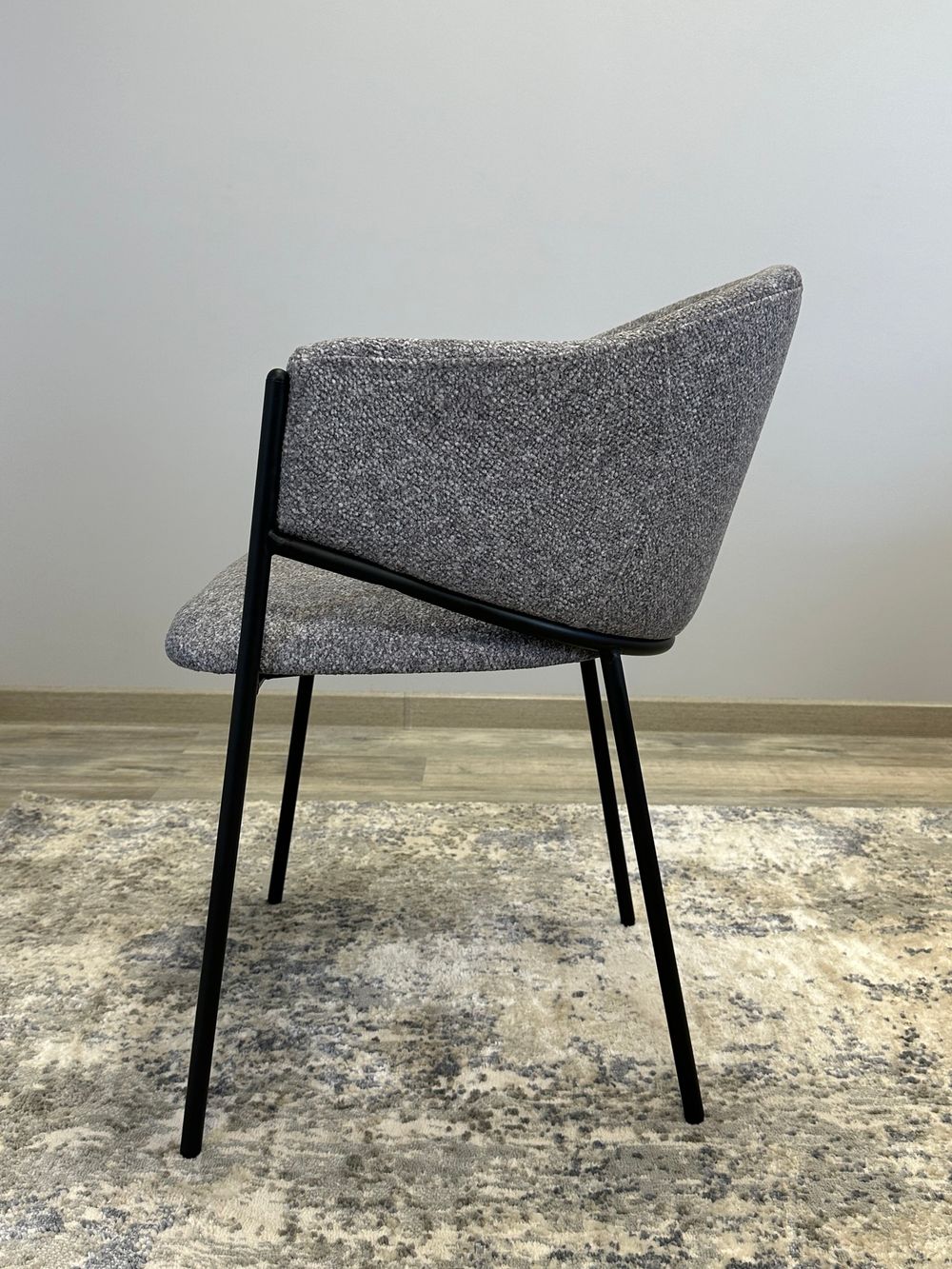 Комплект стульев 2шт KENNER 308SD черный/серый