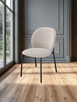 Стул KENNER 307SD черный/бежевый