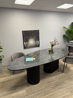 Стол Kenner LD2800, черный/керамика STARRY SKY BLACK