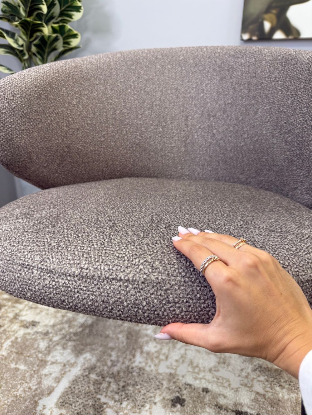 Стул KENNER 305SD черный/капучино микробукле