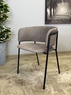 Стул KENNER 303SD черный/микробукле капучино