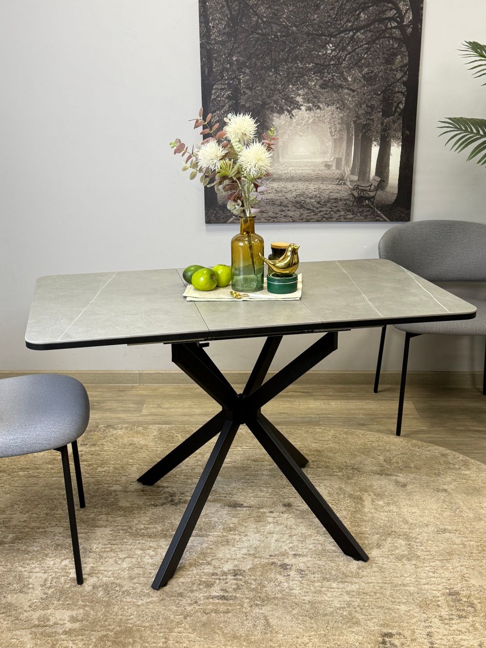 Стол Kenner BK900, черный/керамика NEW ARMANI GREY