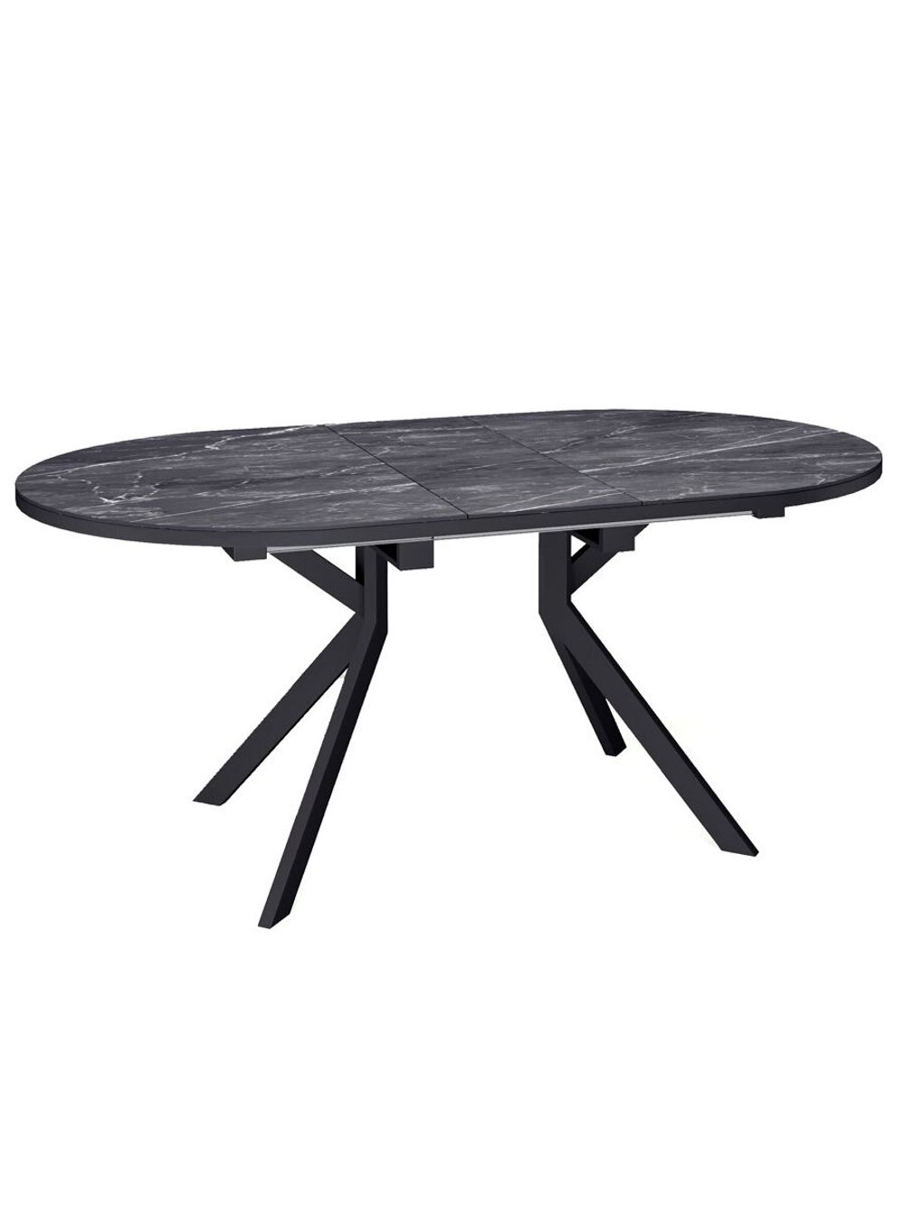 Стол KENNER DO1300 черный/керамика черная