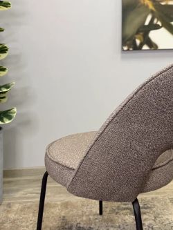 Стул KENNER 179SD черный/капучино