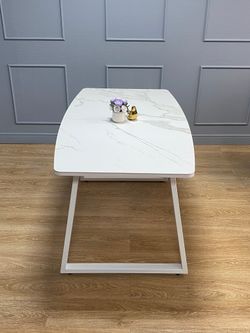 Стол KENNER AZ1400 белый/керамика белая