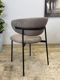 Стул KENNER 309SD черный/микробукле капучино