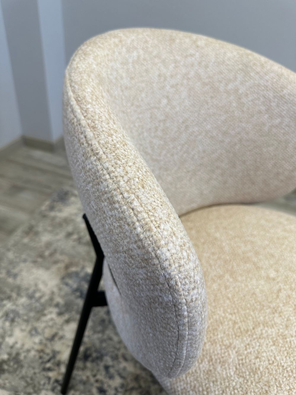 Комплект стульев 2шт KENNER 306SD черный/бежевый