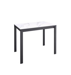 Стол KENNER LK900 черный/GLORIA WHITE