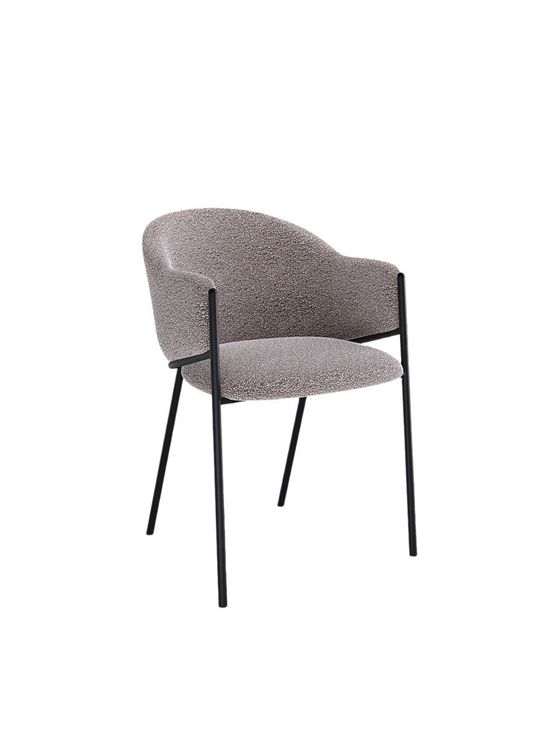 Стул KENNER 308SD черный/капучино