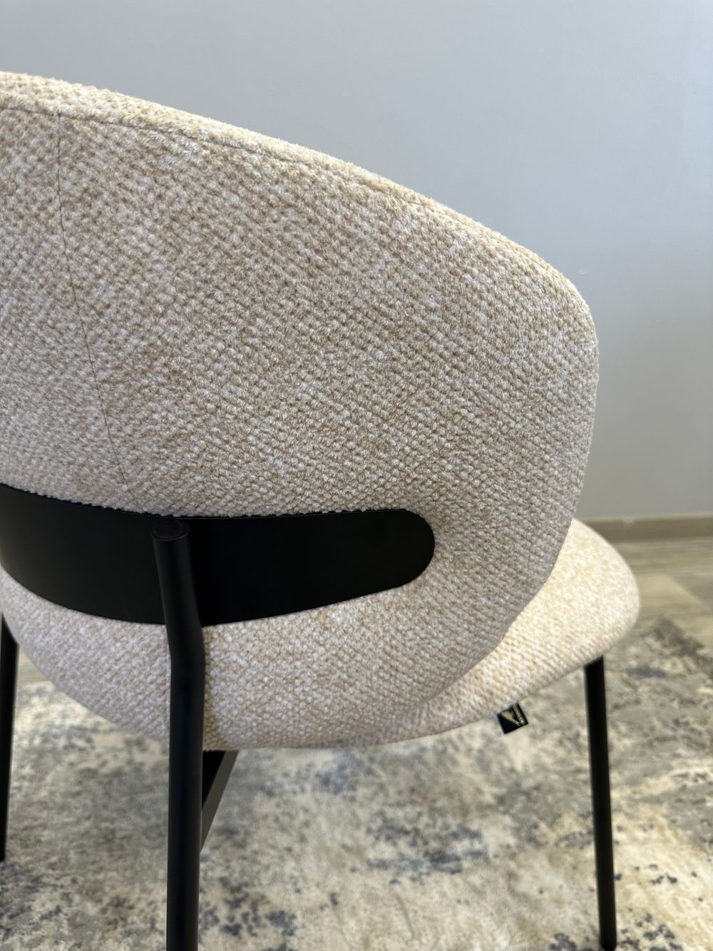 Комплект стульев 2шт KENNER 306SD черный/бежевый