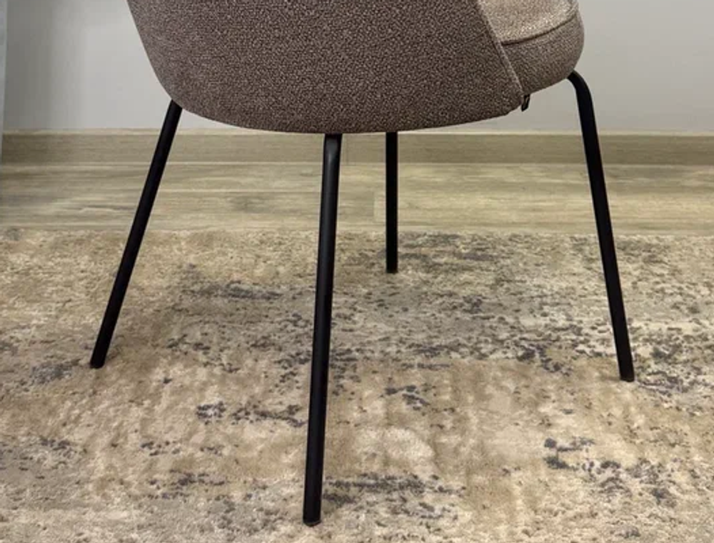 Стул KENNER 176SD черный/капучино