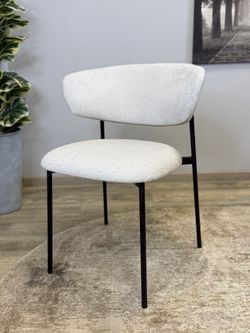 Стул KENNER 309SD черный/микробукле серебристый