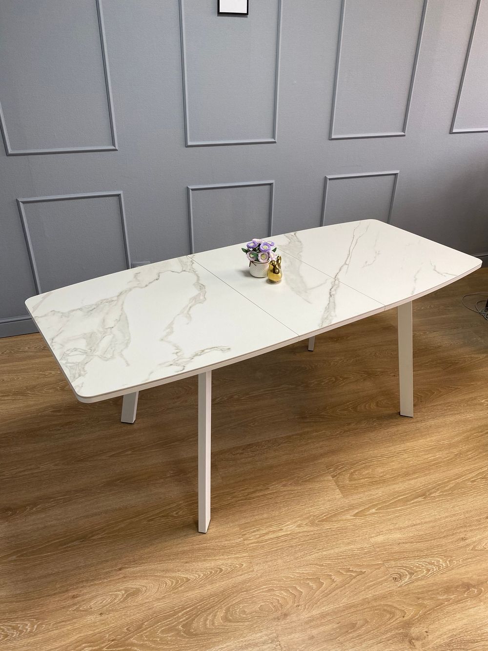 Стол KENNER AA1400 белый/керамика белая